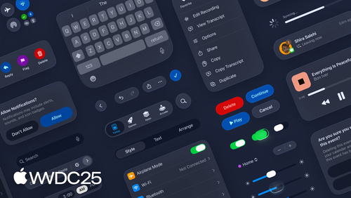 WWDC25:Get to know the new design system