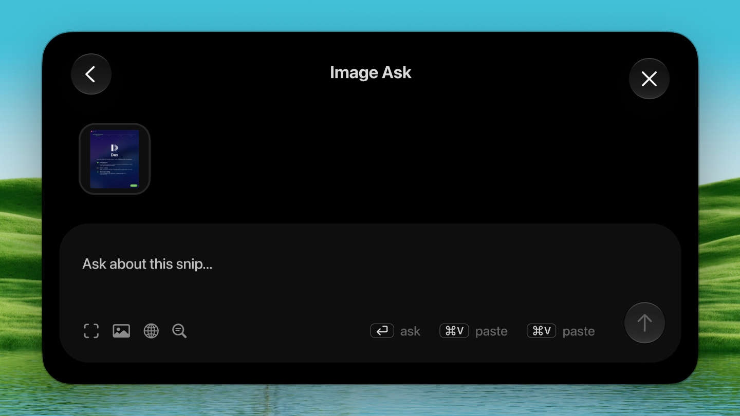 Dax Image Ask